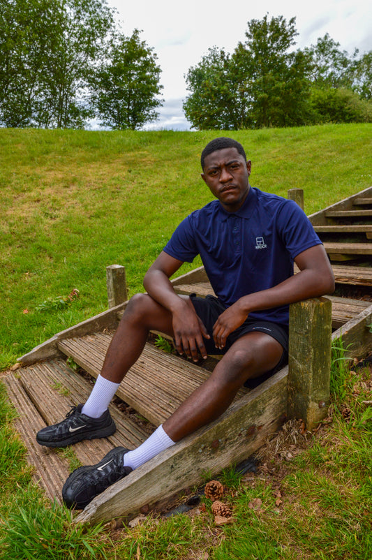Precision Polo Top - Navy