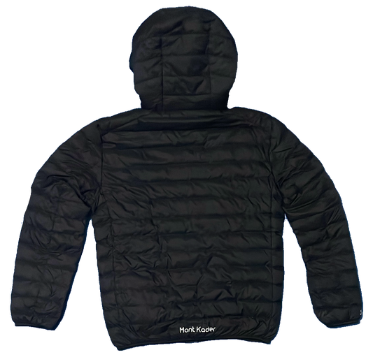 Ultra Lightweight coat - Black (hooded)