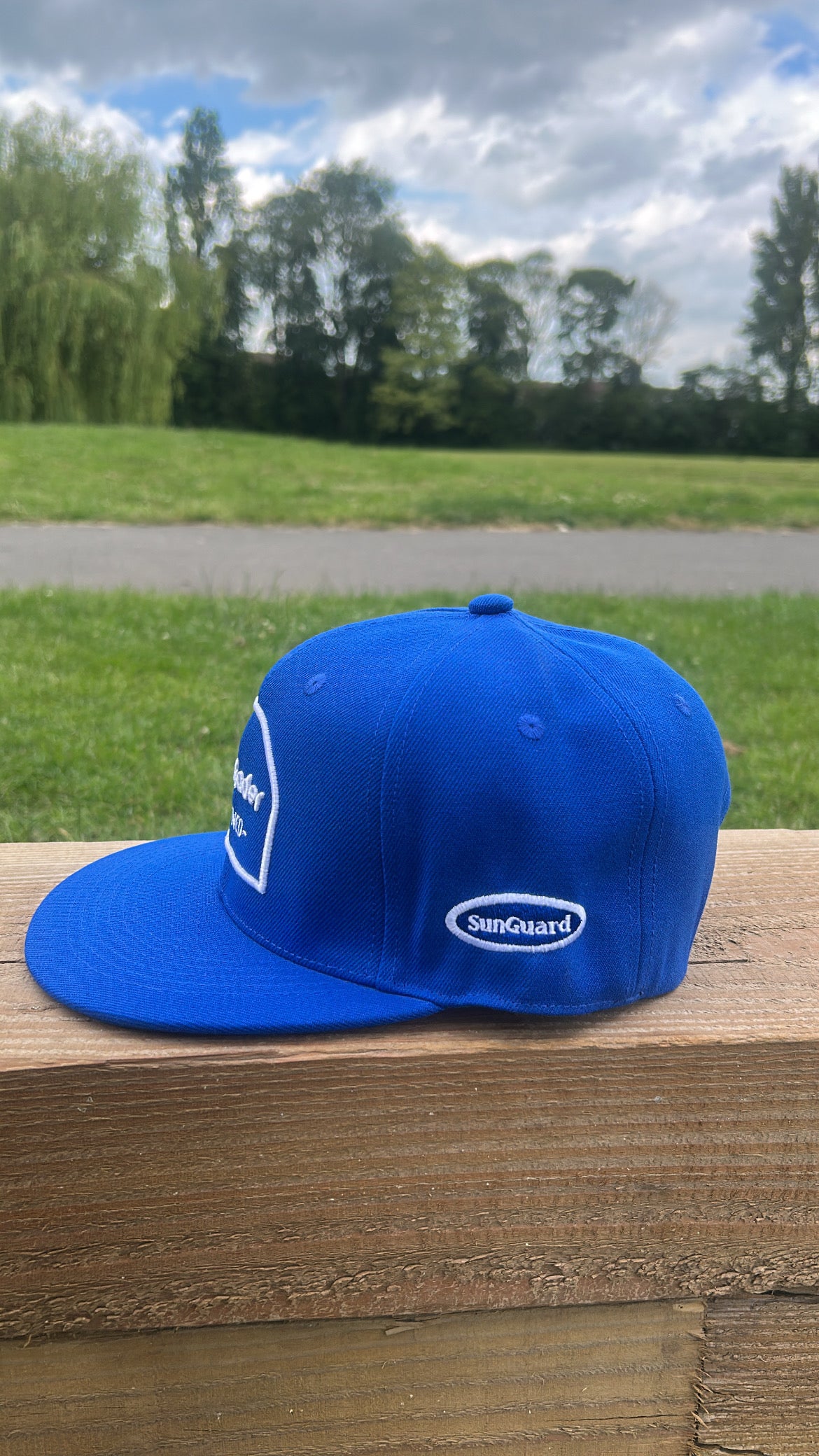 Blue Machined SnapBack