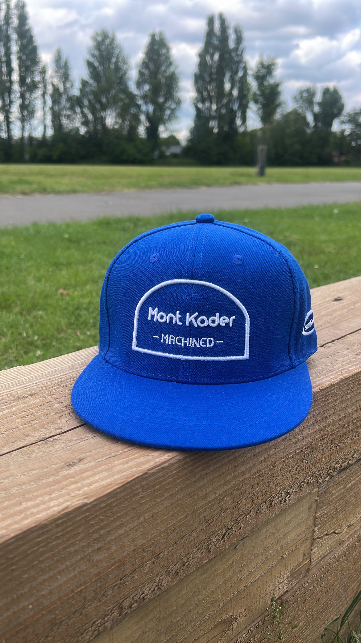 Blue Machined SnapBack