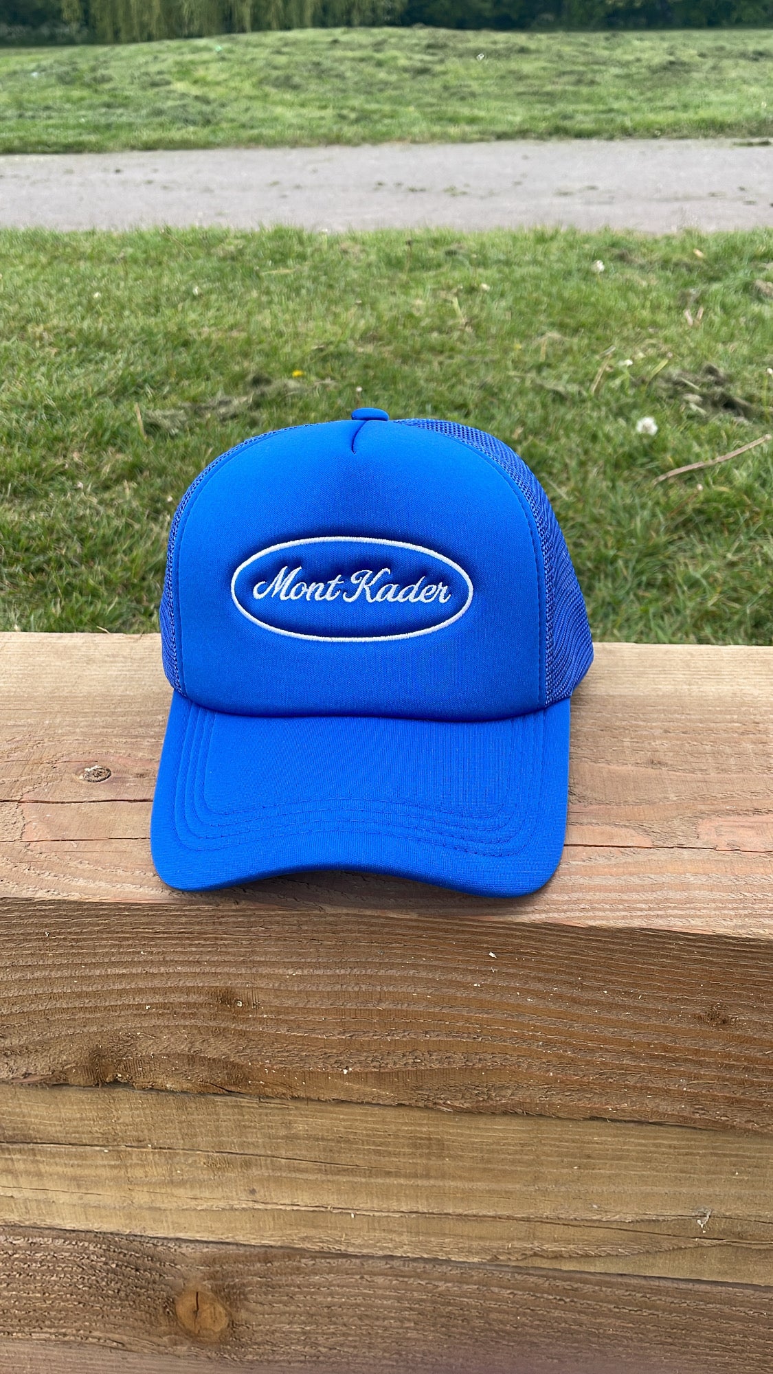 Blue - Soft Shell Trucker Cap