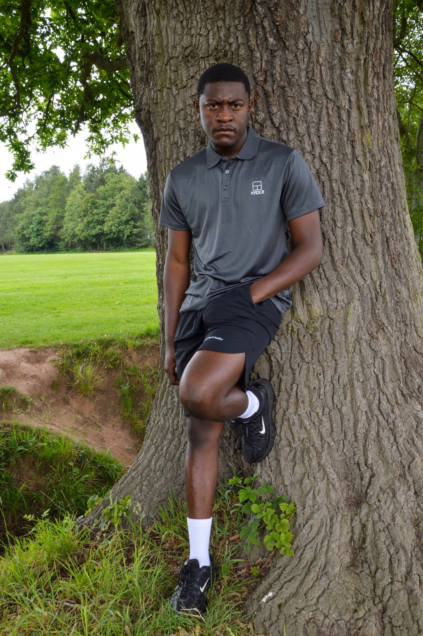 Precision Polo Tops - Grey