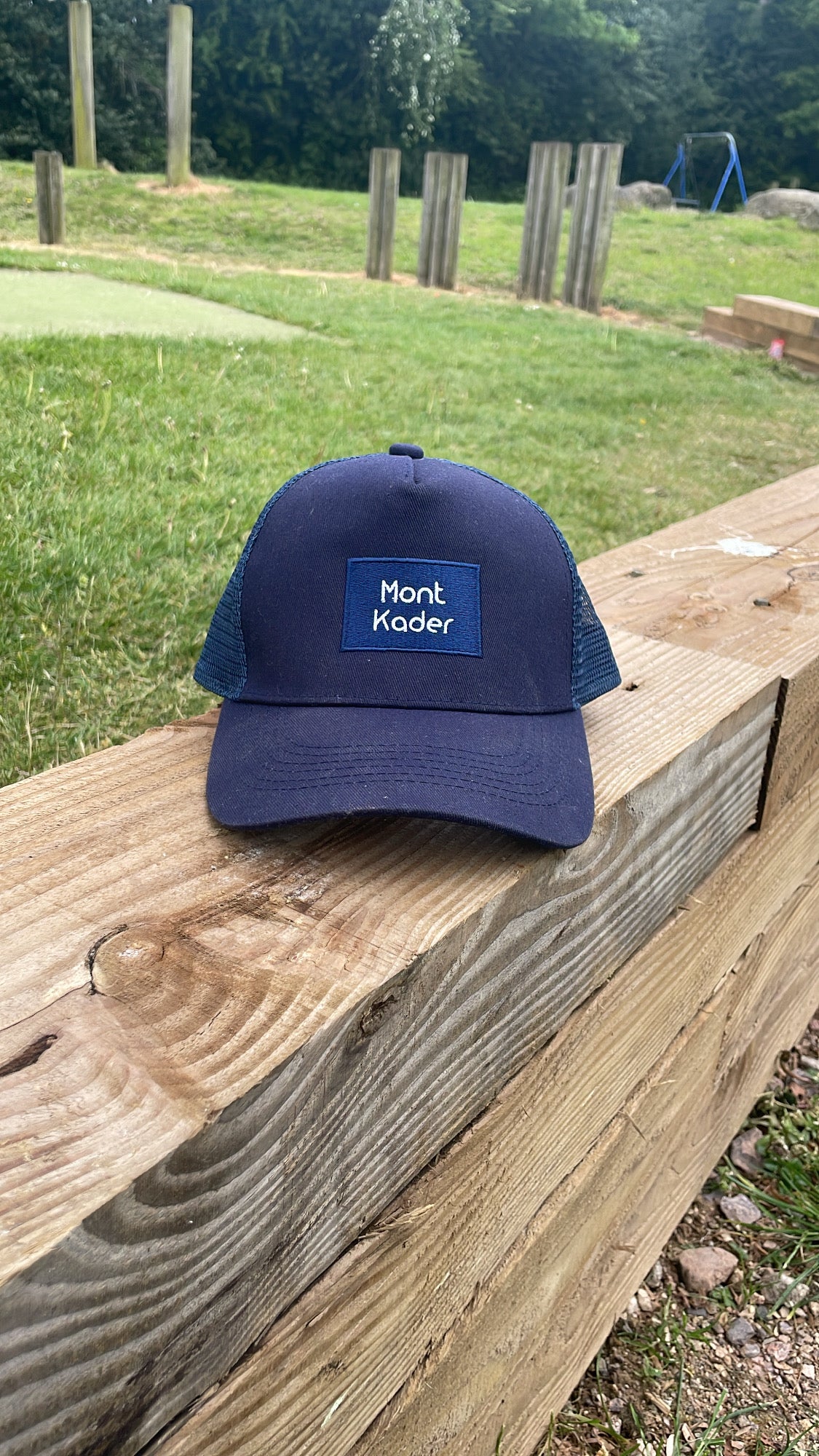 Navy Trucker Cap