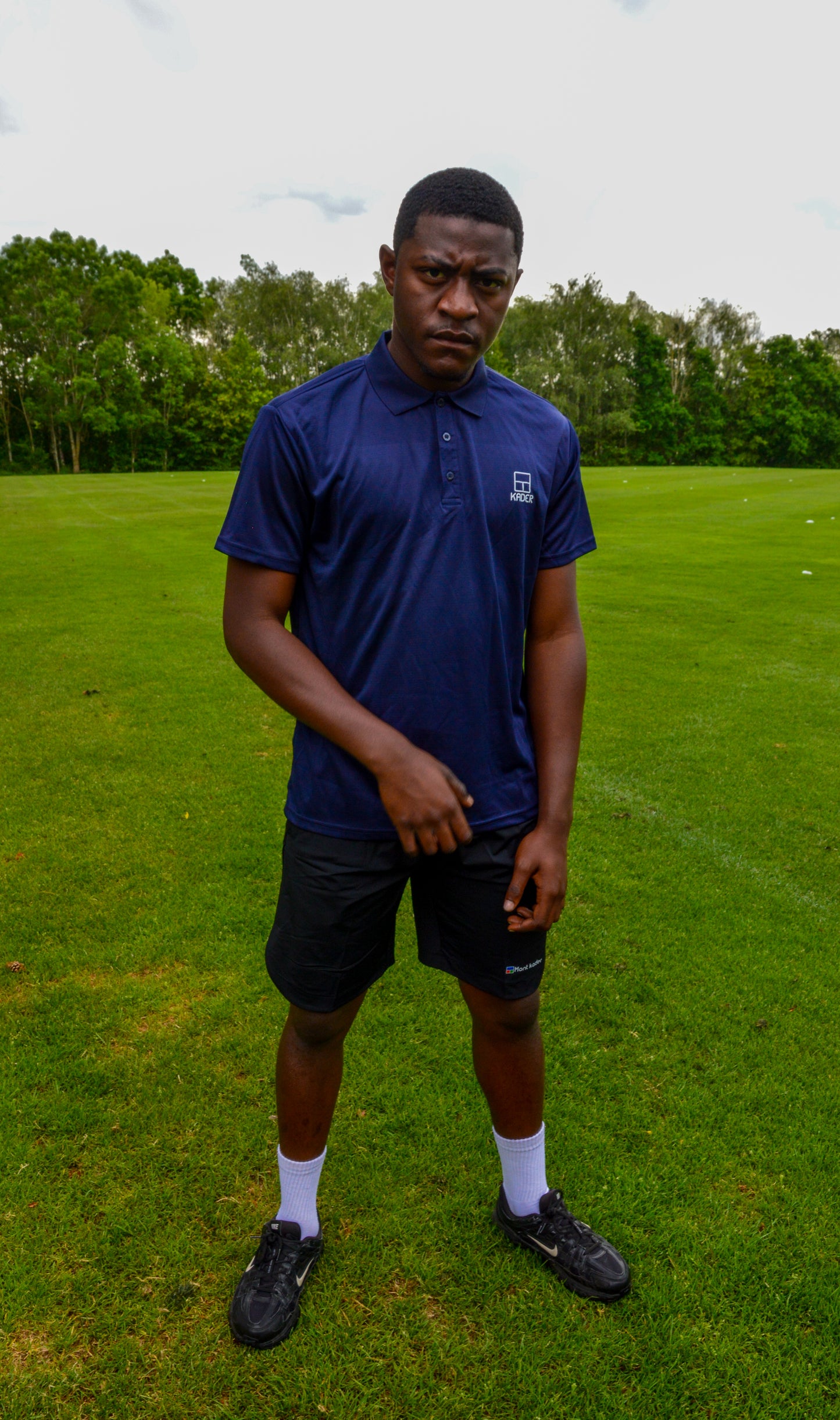 Precision Polo Top - Navy