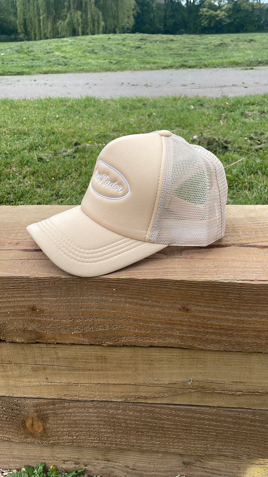 Beige - Soft Shell Trucker Cap