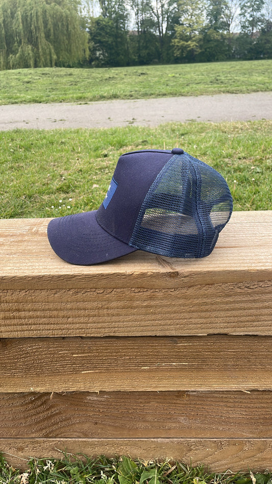 Navy Trucker Cap