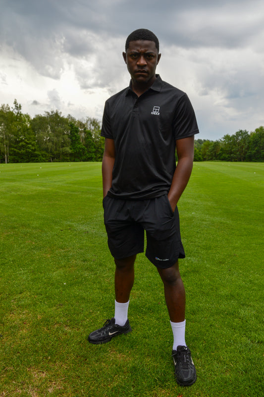 Precision Polo Top - Black
