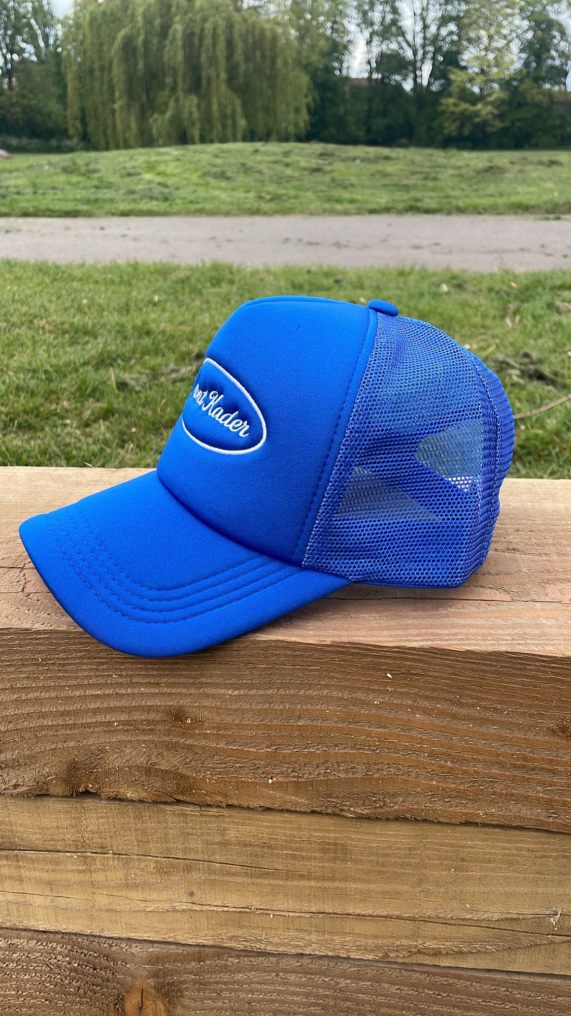 Blue - Soft Shell Trucker Cap