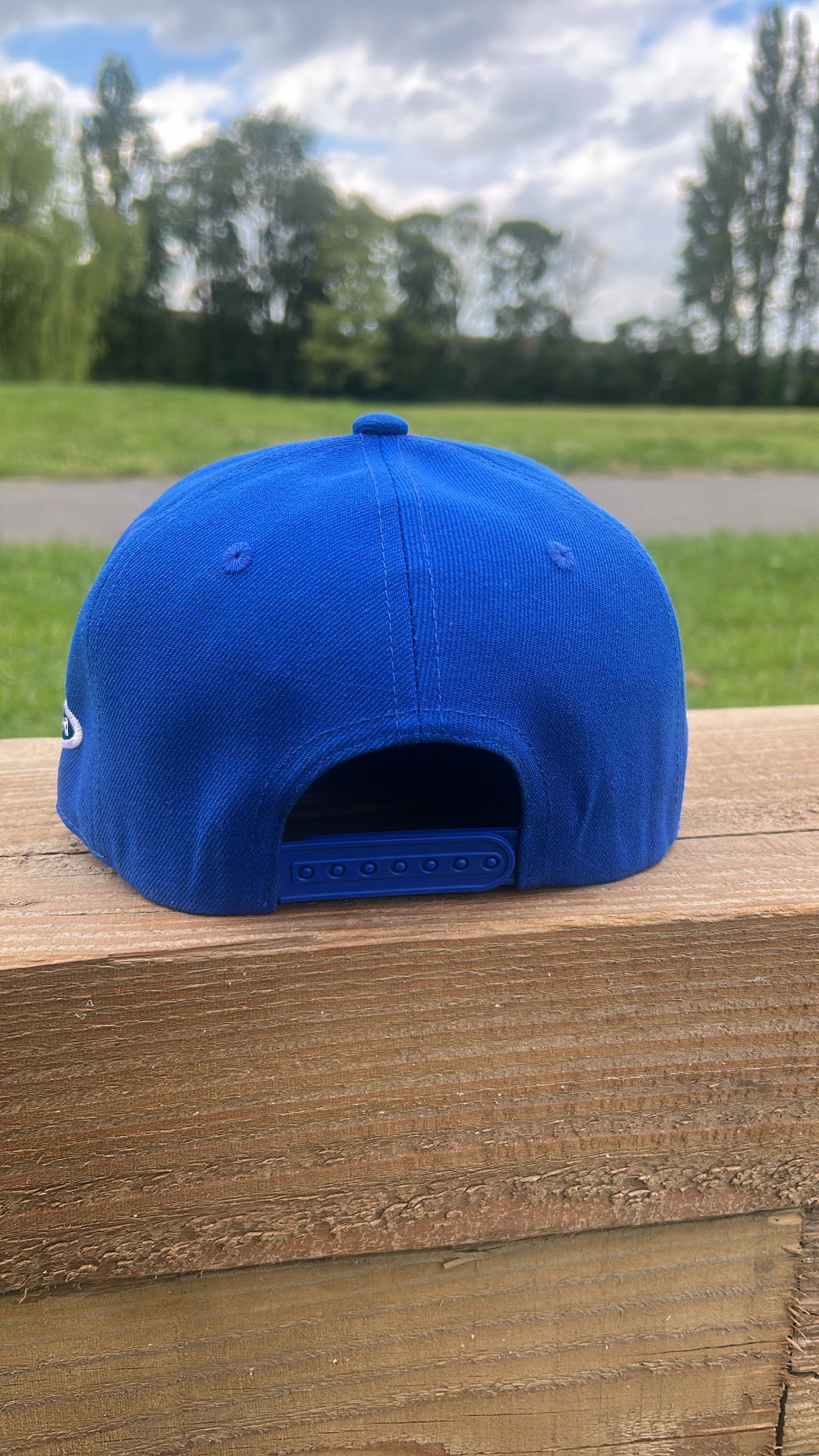 Blue Machined SnapBack