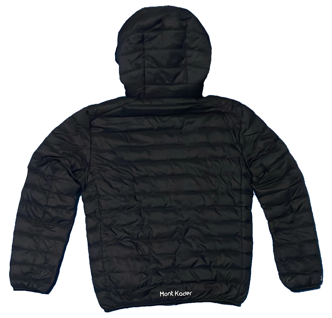 Ultra Lightweight coat - Black (hooded)