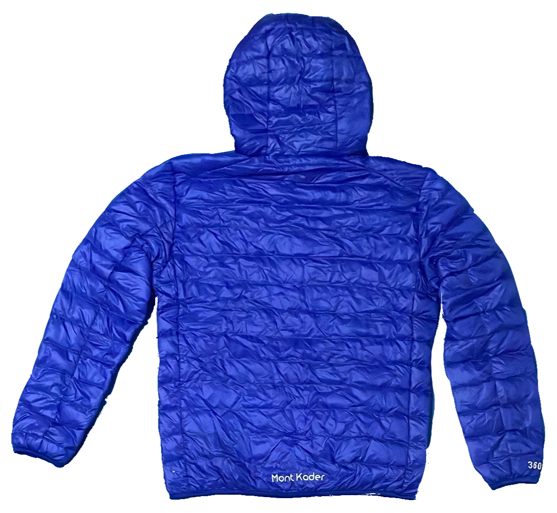 Ultra Lightweight coat - Blue (hooded)