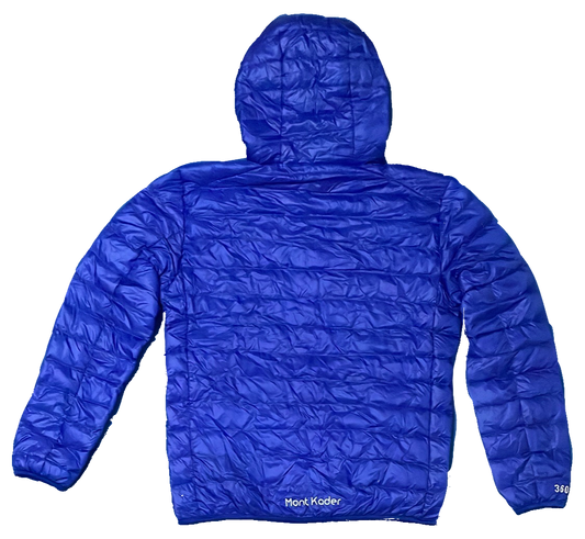 Ultra Lightweight coat - Blue (hooded)
