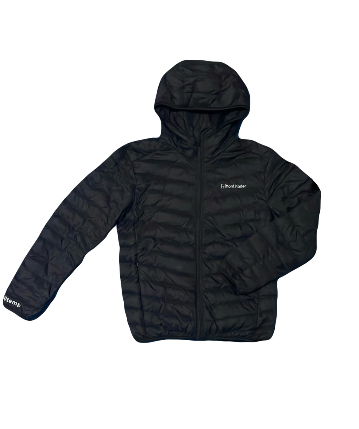 Ultra Lightweight coat - Black (hooded)