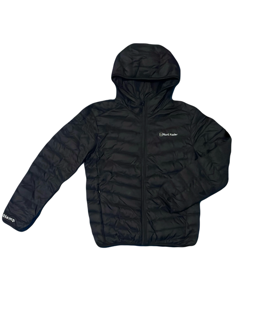 Ultra Lightweight coat - Black (hooded)